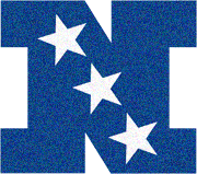 nfc - the logo for the National Football Conference (NFC)