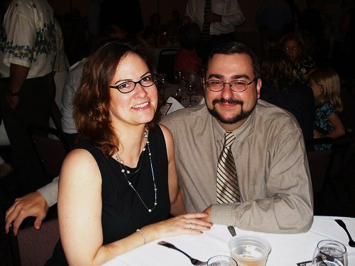 Me at a friend's wedding - Here's me a month ago after a darker brown dye treatment. Me at a friend's wedding - Here's me a month ago after a darker brown dye treatment.