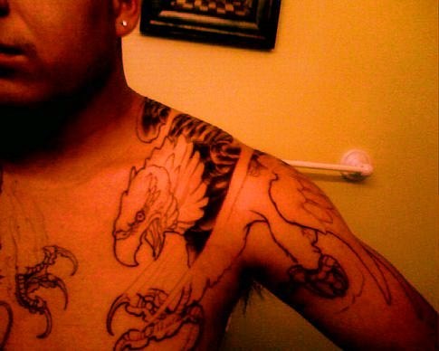 eagle tattoo - me