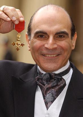 DavidSuchet  - David Suchet picks up OBE