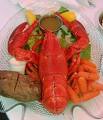 I love lobster! - a lobster