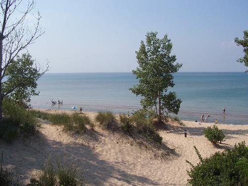 Indiana Dunes - A beautiful shot of the Indiana Lakeshore
