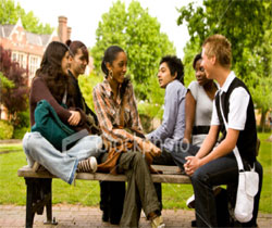 group teenages - a group of teenages who are enjoying the selves;that explain that teenages is a nice period of our lives,and we mustn't forget it,and we have to care about it