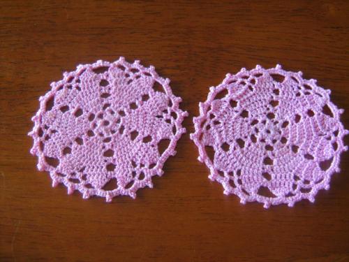 Coasters Crochet - I created these, please let me know what you think :)