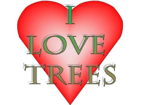 I Love Trees  - This is a logo of I love trees...