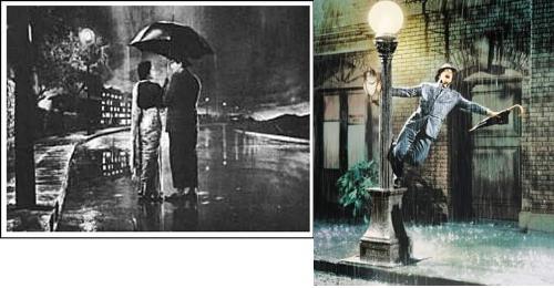 Singing in the rain - What is more beautiful than the rain.