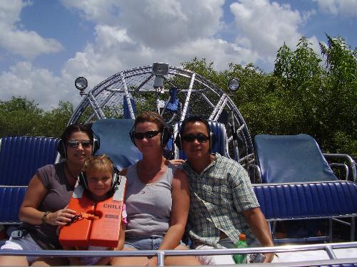 Our Airboat Ride In Florida - Our airboat ride