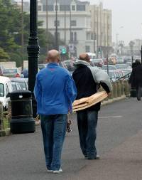 Early Birds - These two must have got to the timber early. lol
