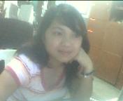 me wearing pink stripe  - simple