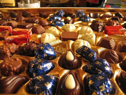 colorful lovely chocolates - i love them all^_^