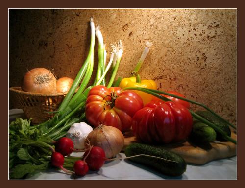 fresh vegetables - are still the best for the diet...