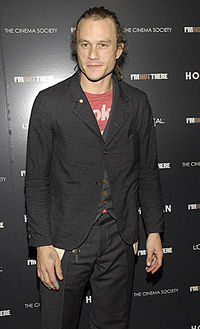 Actor Heath Ledger - Another rising young star who has been taken before his time, Heath Ledger.