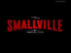 smallville - smallville logo red font color and black background