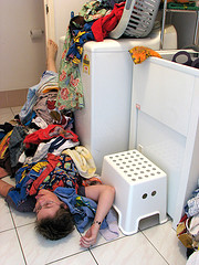 Death by laundry! lol - laundry, death by laundry, clothes