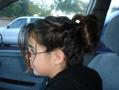 My Third Born - Sweet little Morgan. She is 12 years old and people just love having her around! She aspires to be a pastry chef but with her grades, she can be whatever she wants to be.