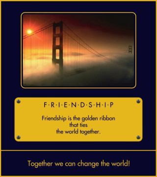 Success  - Success is measured by the people that call you friend!