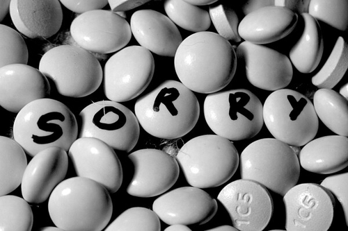 Sorry - Sorry on M&Ms