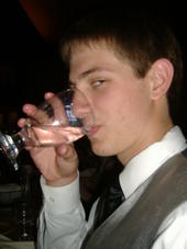 me  - me drinking some delicous water