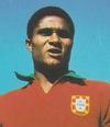 Eusebio - Name	 Eusébio da Silva Ferreira
Nationality	Portugal
Born	 1942-01-25 (66 years)
City of Birth	Maputo (Lourenço Marques) - Mozambique 
Position	Forward
Height	 175 cm
Weight	 73 kg
Caps	 64
