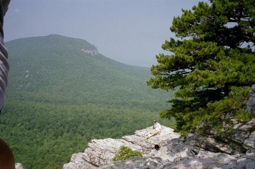 Nature - From on top of Hanging Rock State Park in North Carolina.