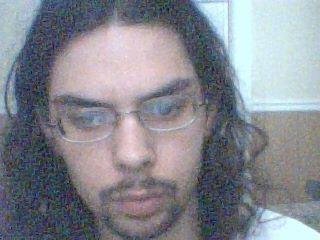 me - me testing out my friends web cam.