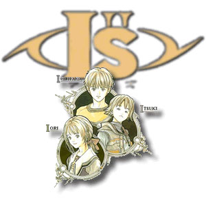 Main Characters - Ichitaka, Iori and Itsuki, main characters in Masakazu Katsura's Manga, I's
