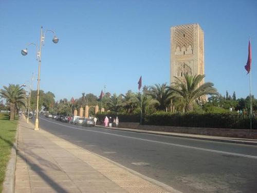 tour hassan exterior view - my hometown rabat