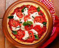 Margherita Pizza - THis is a photo of my favourite pizza - margherita