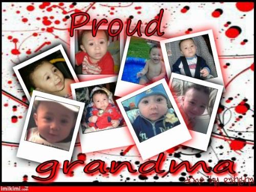 my grandson - this is my grandson keon . his mother made this for me, this is his first year phontos