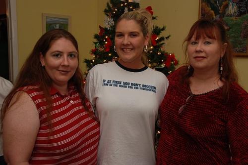 Sister - L to R It's me then my sister's Jodie and Cyndi.