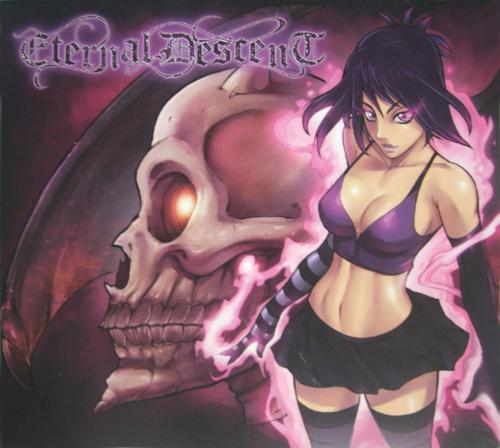 Eternal Descent - Losing Faith, Album Cover Artwor - Cover artwork to Eternal Descent's Debut release. Character Lyra created by Llexi Leon, Artwork by REIQ!