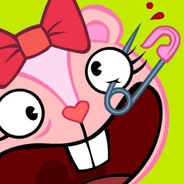 HTF - Violence in cartoons! - My favorite cartoon!