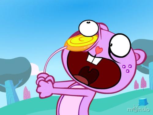 HTF - Violence in cartoons! - My favorite cartoon!