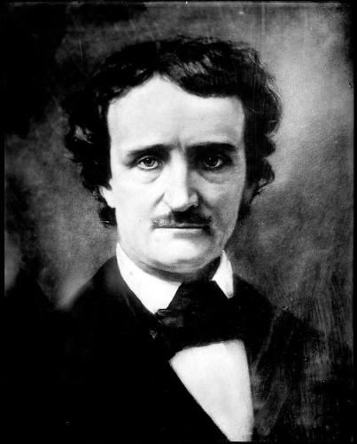 Edgar Allan Poe - A portrait of the dark poet Edgar Allan Poe