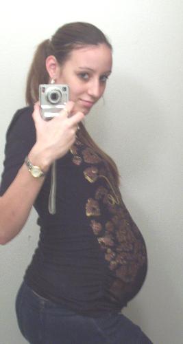 8 months pregnant! - I am 8 months pregnant with my second child! We have a 3 year old girl, Karissa; now we are having a little boy and naming him Giovanni!