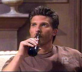 Beer drinkin' Steve - Screencap taken by me from ABC's General Hospital of Stev Burton/Jason Morgan drinking his beer!