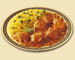 Chicken Tikka Masala - The very famous indian dish Chicken Tikka Masala, chunks of chicken with yogurt and spices