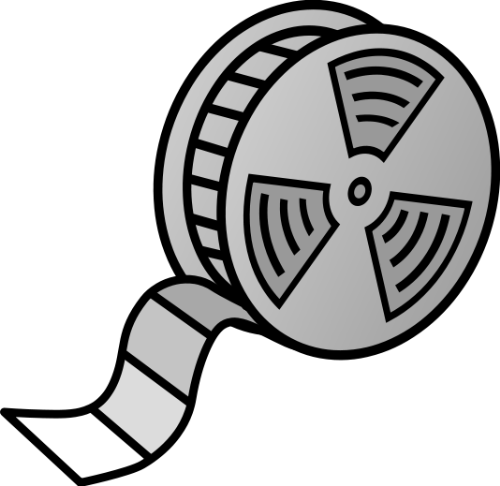 Movie Reel - A drawn movie reel