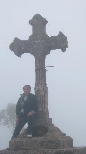 image of demon - theres an image of something behind me at the cross
