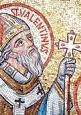 icon saint valentine - martyred on the 14th of February it became the day of his Feast, a day recognized for his entrance into heaven