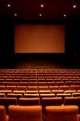 Movie Theatre - Movie theatre seats and screen