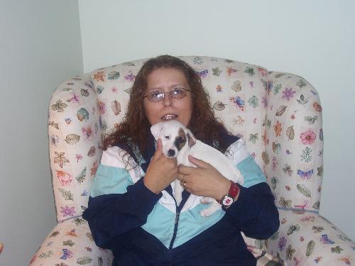wife and daisy - there she is my wife and daisy. she has put up with me for 25 years and i love her for it.