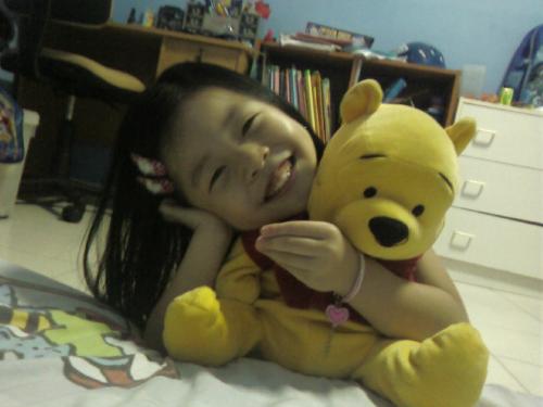 Crying in the middle of the night... - My cute daughter.