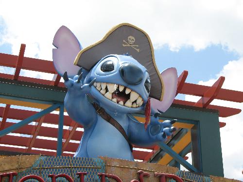 Stitch - Disneys Stich as a pirate