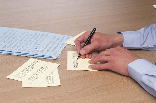 Letter writing - Writing a letter