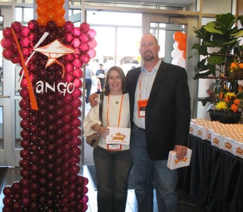 Xango Convention - Bruce and I at the 2007 Xango Convention