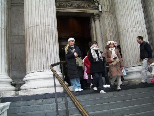 Me at St Paul's Cathedral - Madame Tussauds
