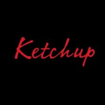 ketchup ketchup ketchup - not food with ketchup but ketchup with some food..