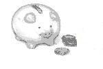 Frugality - Everyone needs a piggy bank! It's a good way to keep track of those pennies, nickels, dimes, and quarters. Hey, they add up!