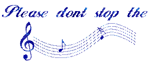 Please dont stop the music - A glitter saying Please dont stop the music